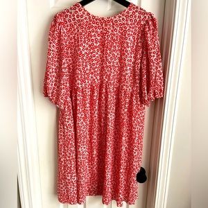 ASOS Maternity puff sleeved dress